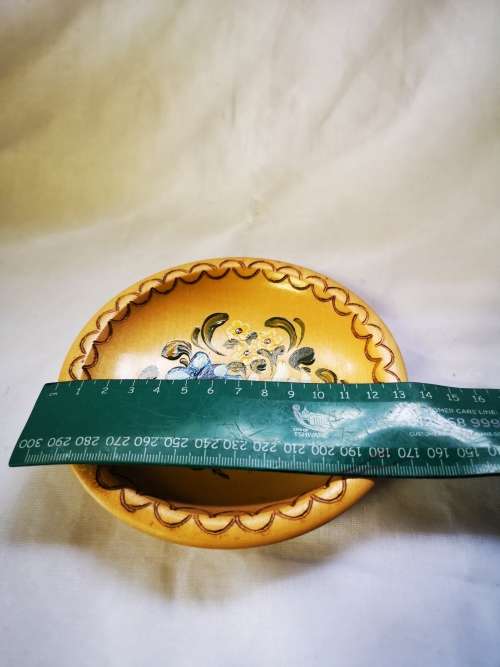A gorgeous wooden decorative plate /wall hanging.