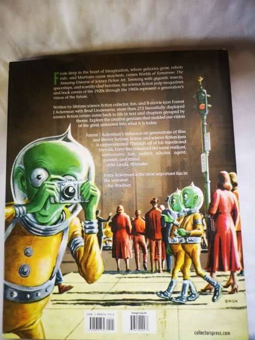 Worlds of tomorrow (the amazing universe of science fiction art) - book by Forrest J Ackerman