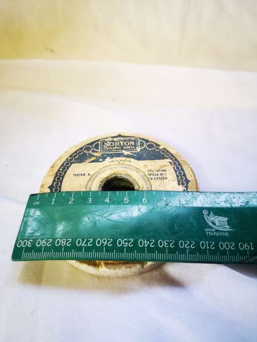 Vintage Norton grinding wheel
