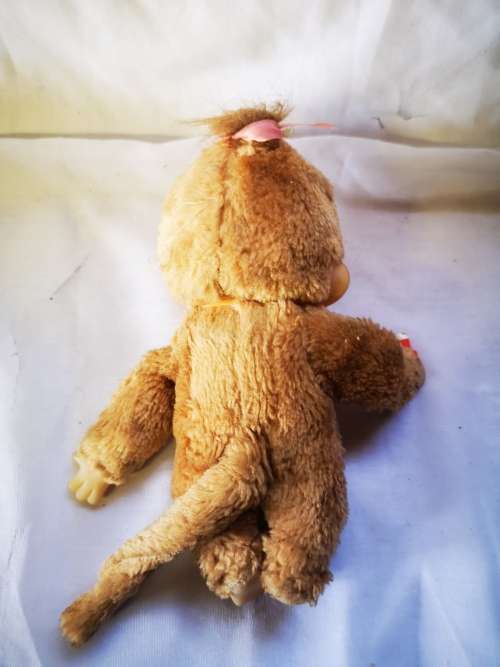 Two vintage Monchhichi (Sekiguchi) monkeys