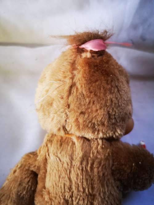 Two vintage Monchhichi (Sekiguchi) monkeys