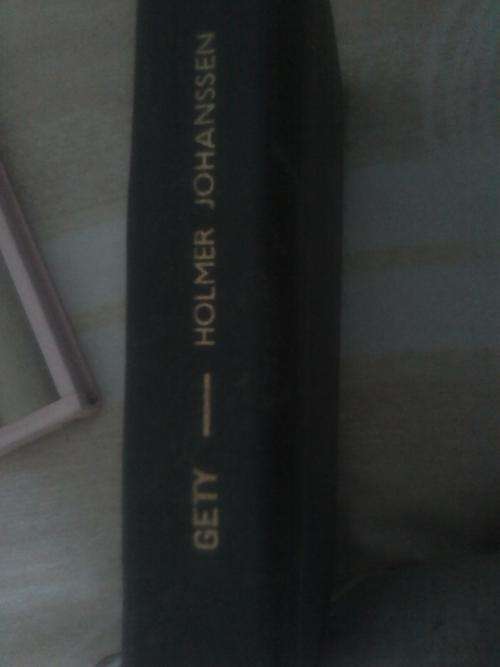 GETY - Holmer Johanssen first edition, first book by renowned author