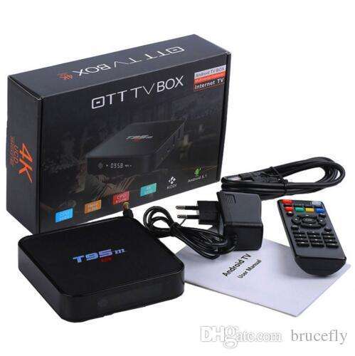 T95M TV Box Amlogic S905 Quad Core 64Bit Android 5.1 Smart 4K HD Media Player (WITH BLUETOOTH)