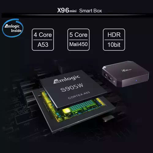 X96 Mini Android 7.1  TV Box & RII Air Remote Combo | 2GB/16GB