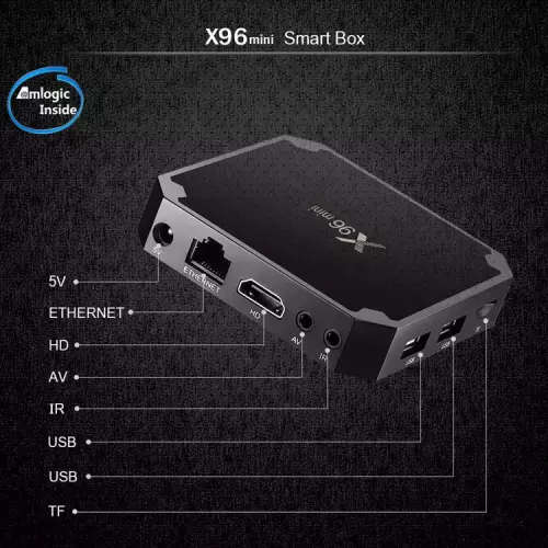 X96 Mini Android 7.1  TV Box & RII Air Remote Combo | 2GB/16GB