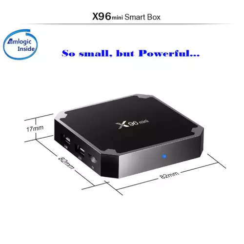 X96 Mini Android 7.1  TV Box & RII Air Remote Combo | 2GB/16GB