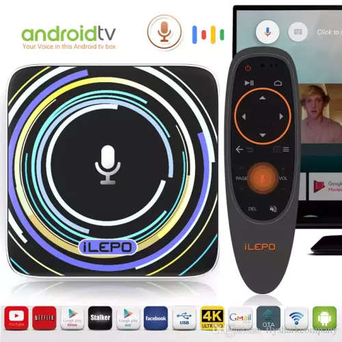 iLepo Voice Control Android TV Box