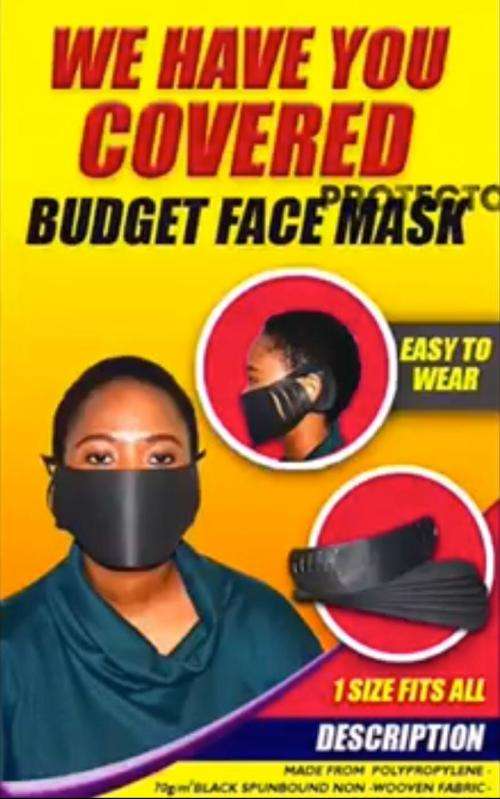 FACE MASK (LOCAL STOCK)DELIVERY DURING LOCKDOWN