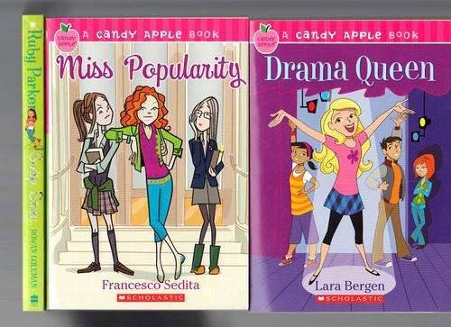3 x NEW Books (2 x Candy Apple & Ruby Parker)