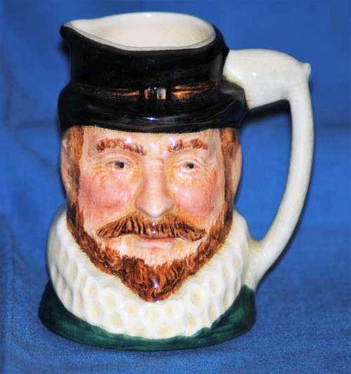 Sandland Ware "Raleigh" Character Toby Jug