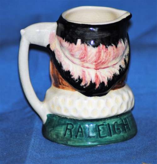 Sandland Ware "Raleigh" Character Toby Jug