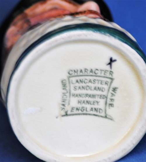Sandland Ware "Raleigh" Character Toby Jug