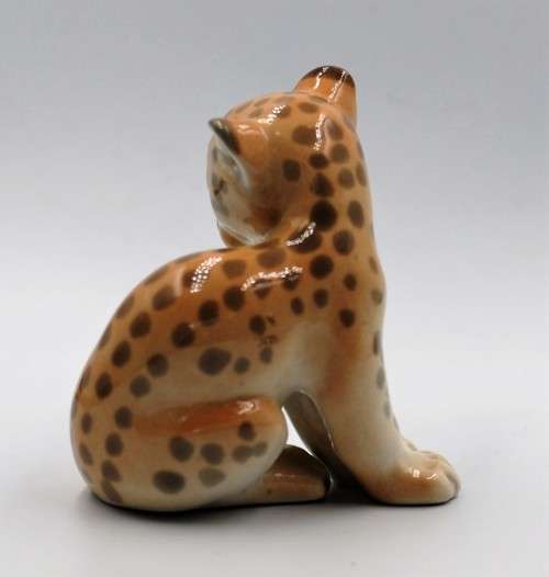 Lomonov Leopard Cub Figurine
