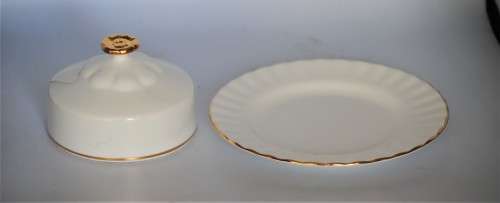 Royal Albert Val D`or Butter Dish