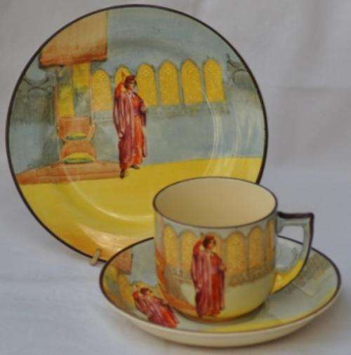 Royal Doulton "Portia" Tea Trio