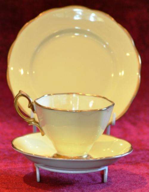 Royal Albert Yellow tea trio