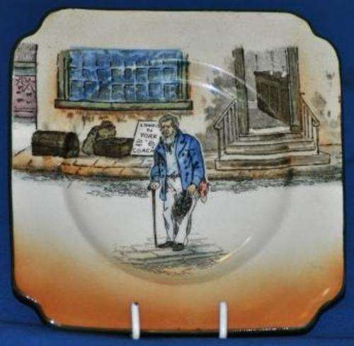 Royal Doulton Dickens ware plate