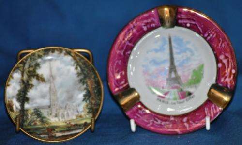 Coalport and Limoges small plates