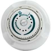 Niagara N2920W Earth Massage High Efficiency Showerhead (White) - Front View