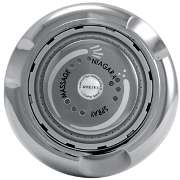 Niagara N2935CH Earth Massage High Efficiency Handheld Showerhead (Chrome) - Front View