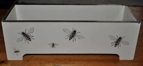 Decoupaged "Bee" Letter Holder