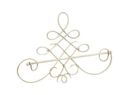 Iron Lattice Towel Rail
