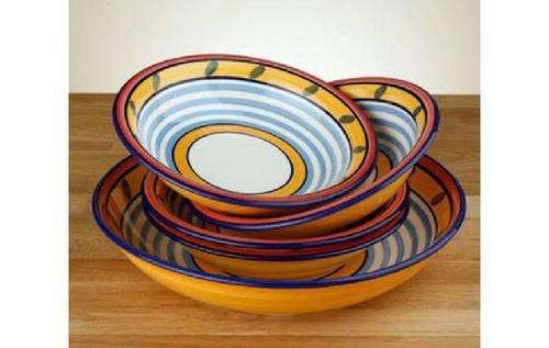 Hand Painted Pasta Set of 5 by Maxwell Williams