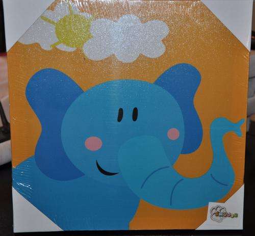 Elephant Printedd Canvas
