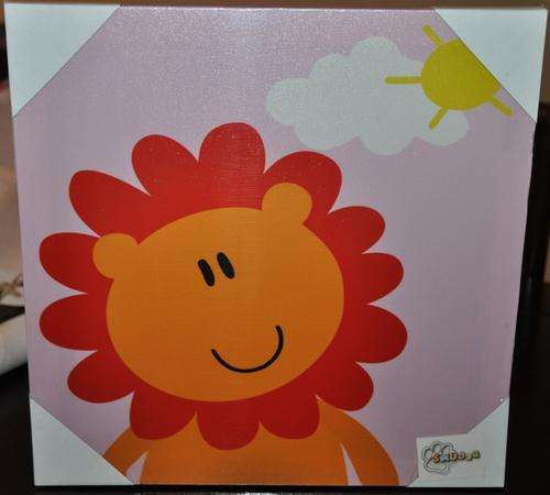 Lion Printed Canvas