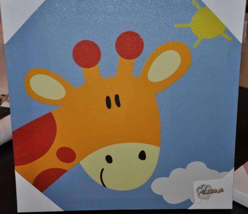Giraffe Printed Canvas