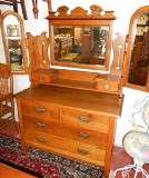 Oak Dressing Table - Restored