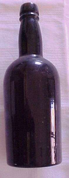 Large antique bottle