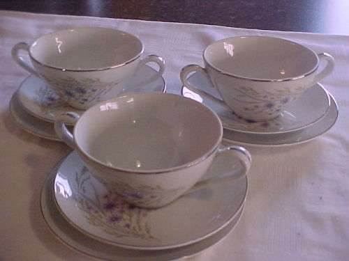 Twilight Fine China Starter Trio