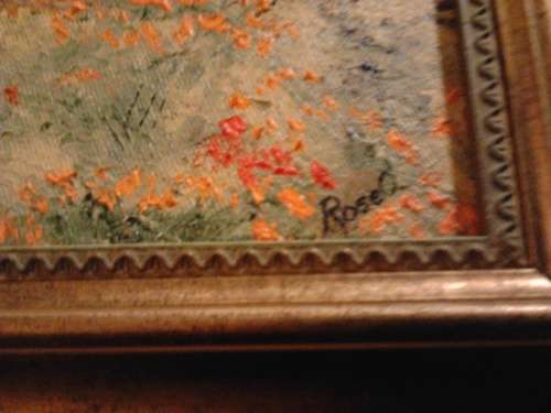Lovely Oil Painting by Rose Ogden - Framed