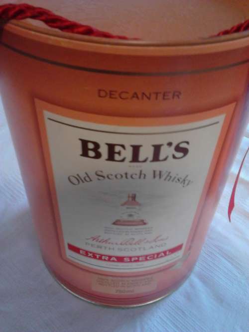 BELLS OLD SCOTHCH WHISKEY & FINE PORCELAIN DECANTER , Boxed and sealed