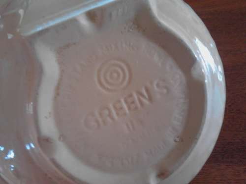 Grip stand mixing Bowl Greens - Made in England