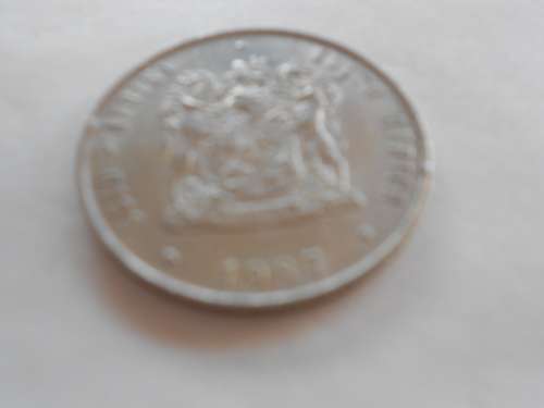 1987 South African One rand coin
