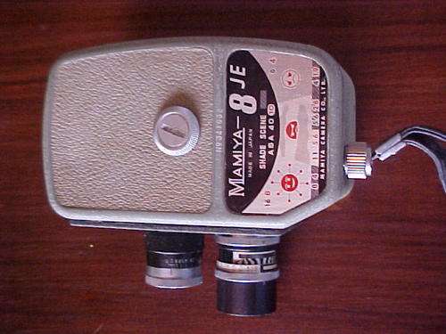 MAMIYA 8 J.E - JAPAN IN ORIGINAL CARRY BAG