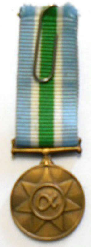 Miniaturer Unitas Medal 7cm Ribbon
