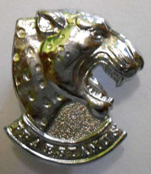 121 Battalion Chromed Collar Badge Dinnes 105