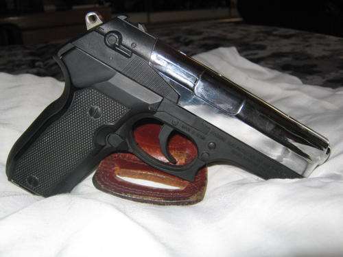 Chromed barrel Gamo air soft gun