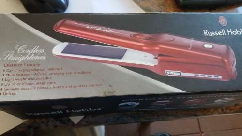 Russel hobbs hair straightener