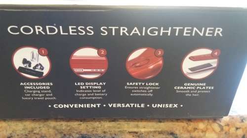 Russel hobbs hair straightener
