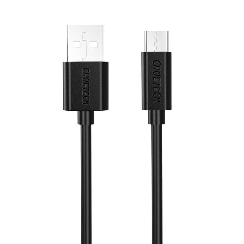 Choetech USB 2.0 Type C (USB A-C) 1 Metre Cable