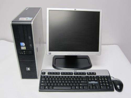HP Compaq DC5700 3.2GHZ 500GB PC Computer & 17" HP LCD