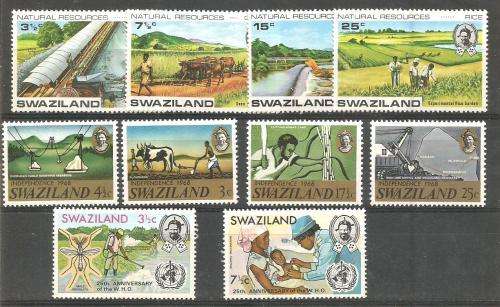 SWAZILAND  UNMOUNTED MINT   SETS