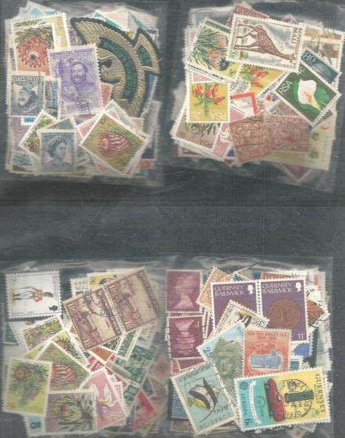 MIXED WORLD USED LOT IN PKTS.SOME DUPP.REF.A7