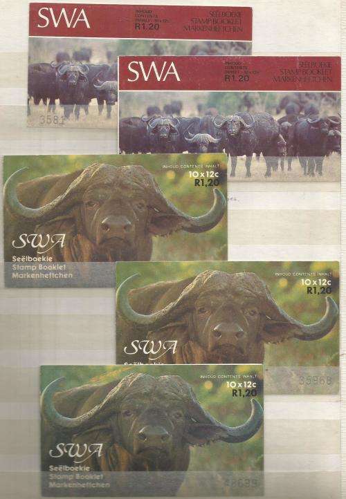 SWA UN MOUNTED MINT BOOKLETS