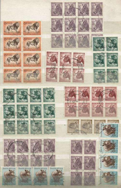 SA  USED LOT  IN BLOCKS & STRIPS