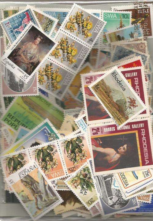 MIXED WORLD   MINT & USED   LOT IN PKT, SOME DUPP.61 GS
